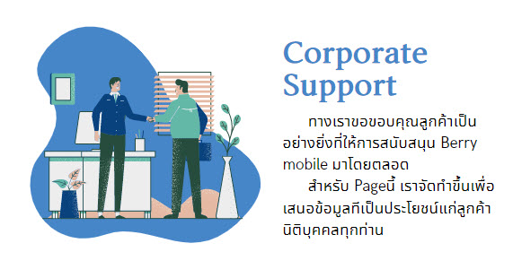 Corporate Support Page（TH）