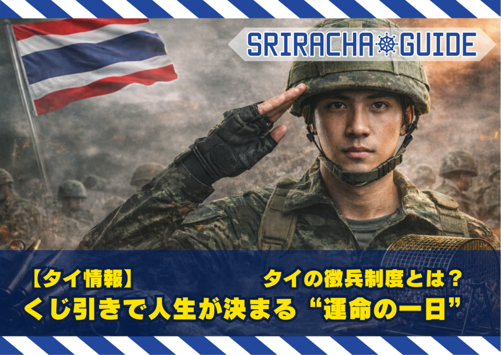 【タイ情報】タイの徴兵制度とは？くじ引きで人生が決まる“運命の一日”