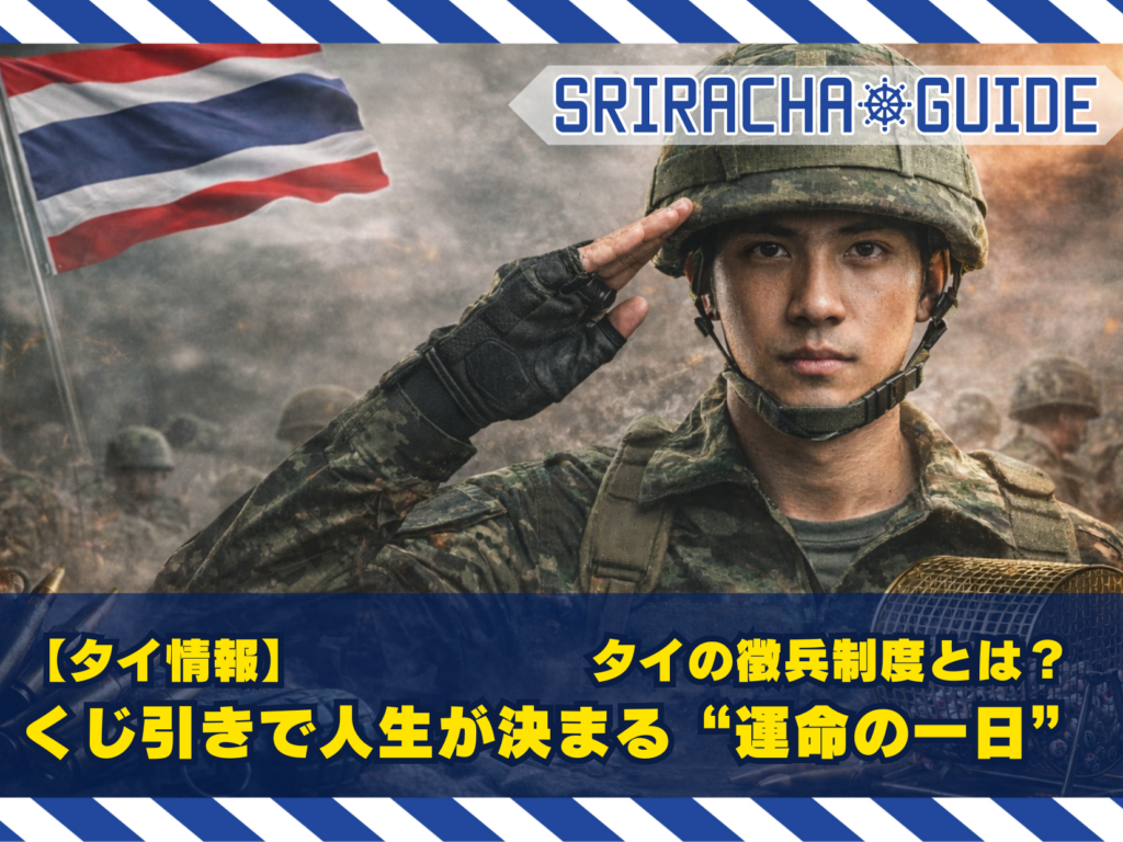 【タイ情報】タイの徴兵制度とは？くじ引きで人生が決まる“運命の一日”